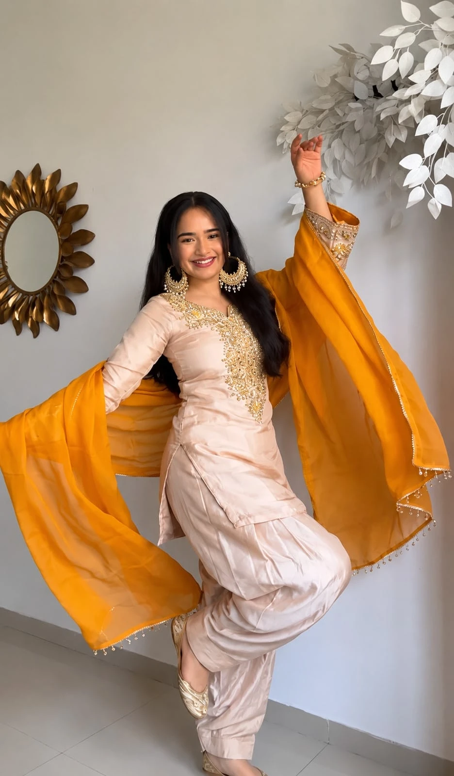 Noor Satin Farshi Suit Set